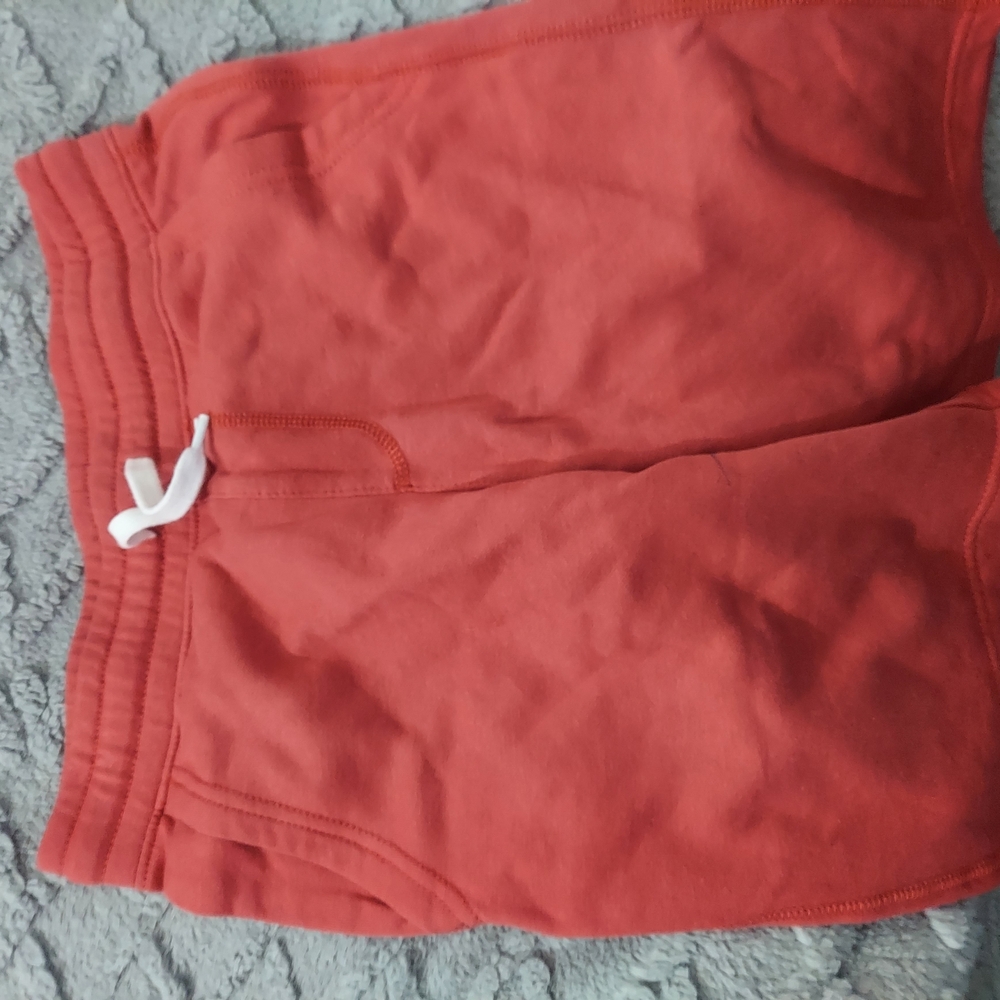 Brand New No Tags Old Navy BOYS Jogger Shorts In Red. L, L+,